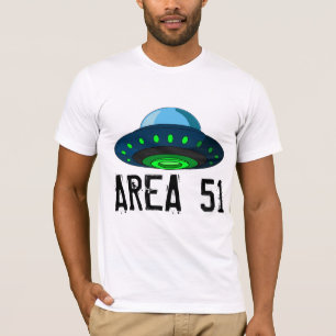 CHEMISES T-SHIRTS AREA 51 UFO
