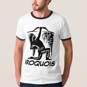 CHEMISES T-SHIRTS IROQUOIS INDIENS