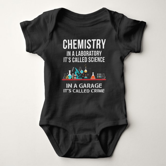 Chemist Baby Strampler (Vorderseite)