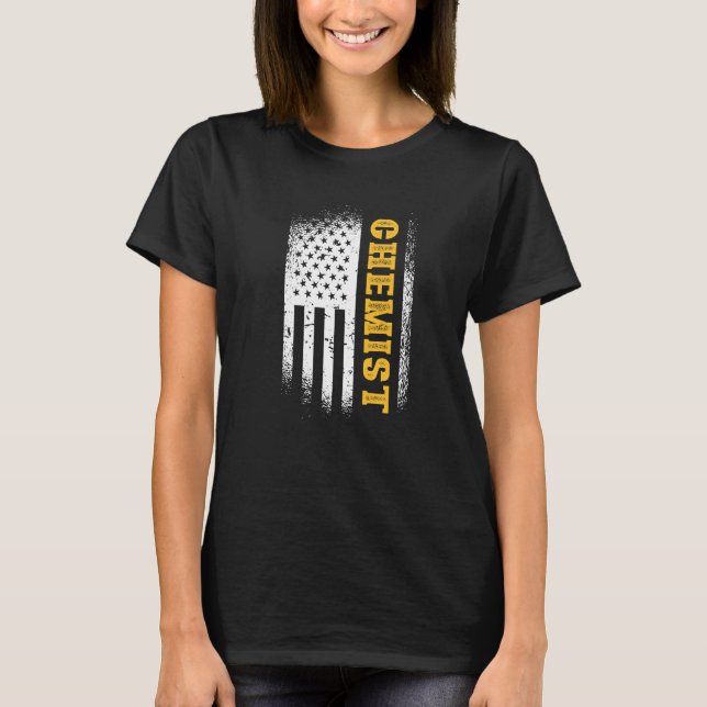 Chemist Chemistry Science Laboratory Scientist T-Shirt (Vorderseite)