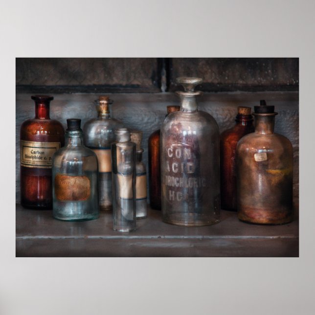 Chemist - Dinge, die brennen Poster (Vorne)
