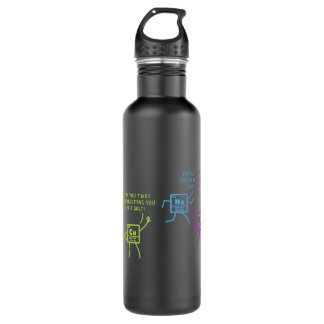 Chemist Job Funny Science Day Biology Major Biolog Edelstahlflasche