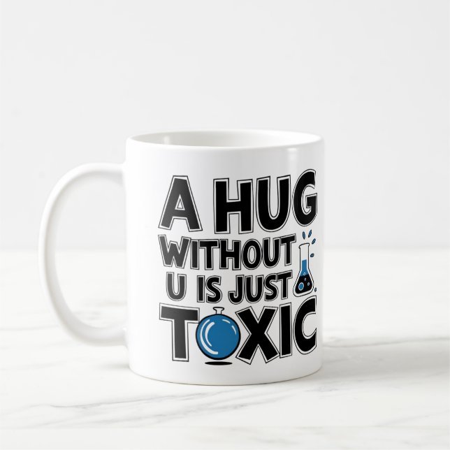 Chemist Science Nerd Witz Chemielehrer Kaffeetasse (Links)