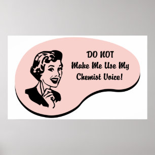 Chemist Voice Poster