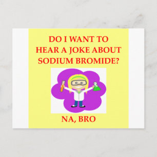 CHEMISTRIE POSTKARTE