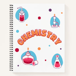 CHEMISTRY ästhetische Uni-regierte Kompositionsnot Notizbuch