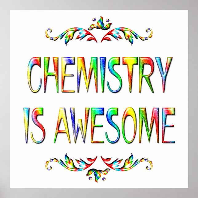 Chemistry is Awesome Poster (Vorne)
