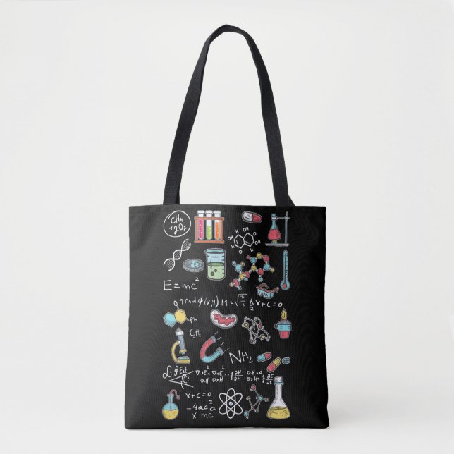 Chemistry Mathematician Physicist Chemist Tasche (Vorderseite)