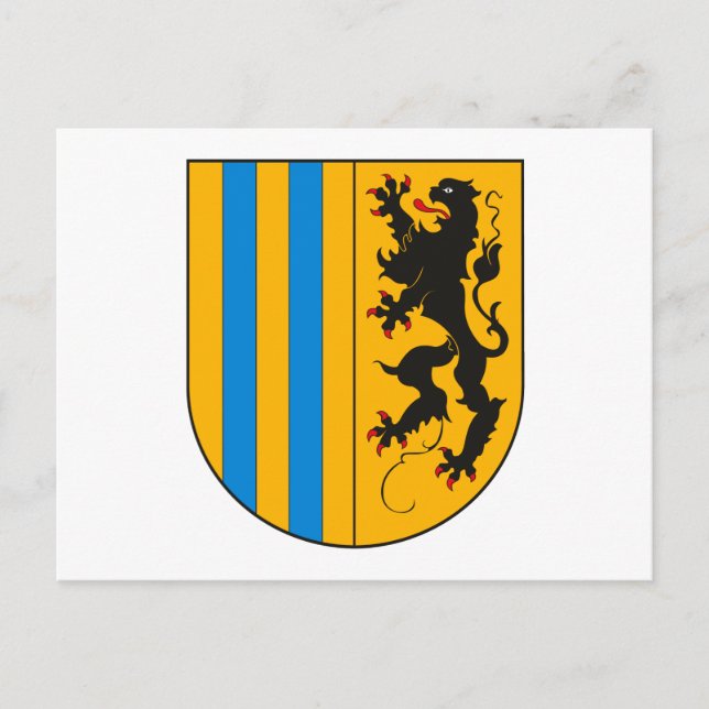 Chemnitz-Wappen Postkarte (Vorderseite)