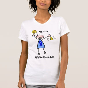 Chemo Bell - Darmkrebs-Frau T-Shirt