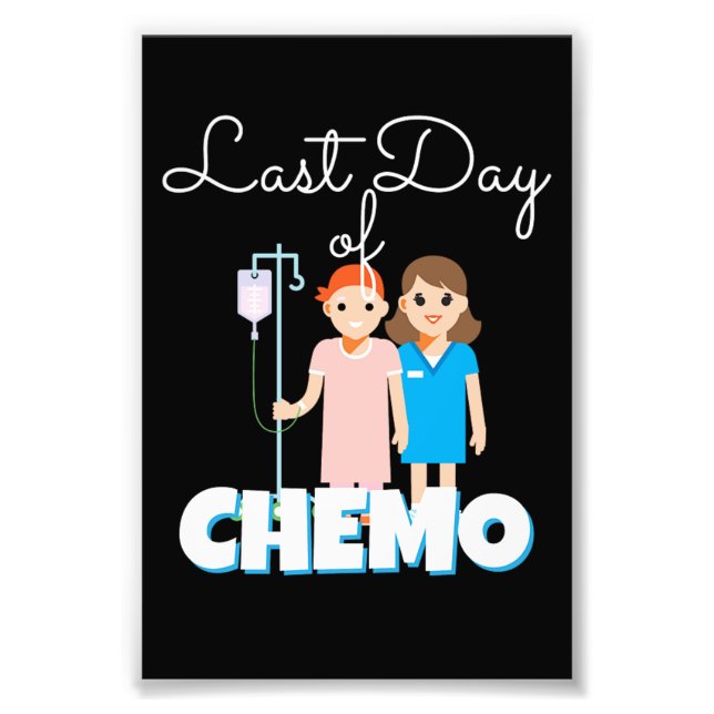 Chemo-Chemo-Krankheit Fotodruck (Vorne)
