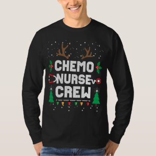 Chemo Infusion Nurse Niedliche Weihnachtsgnomes On T-Shirt