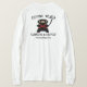 Chemo Ninja lange Hülse T-Shirt (Design Rückseite)