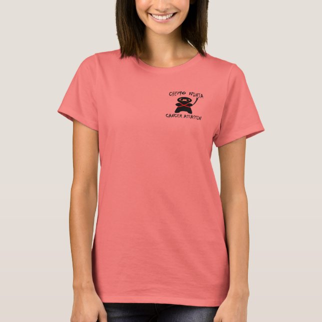 Chemo Ninja Ringer T-Shirt (Vorderseite)