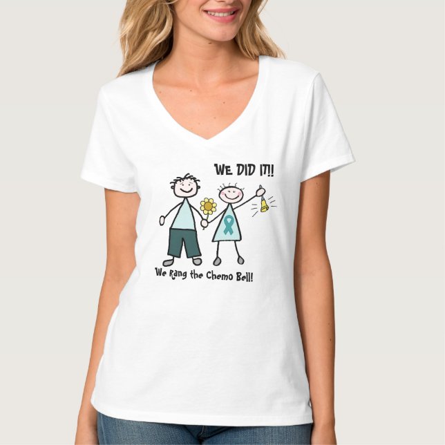Chemo Paare schellen den Bell-T - Shirt (Vorderseite)