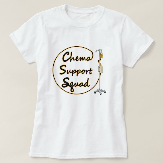 Chemo-Unterstützungstrupp T-Shirt (Design vorne)
