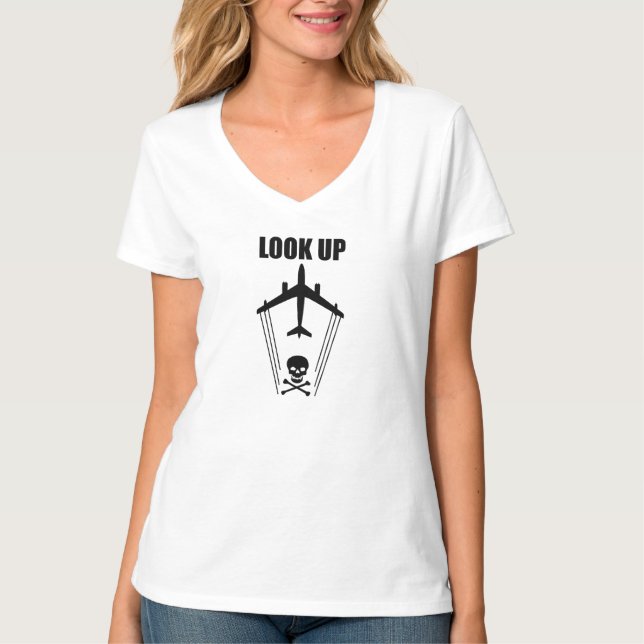 Chemtrail Bewusstseins-T - Shirt (Vorderseite)