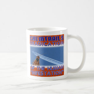Chemtrails - Ausrottung der Menschen Kaffeetasse
