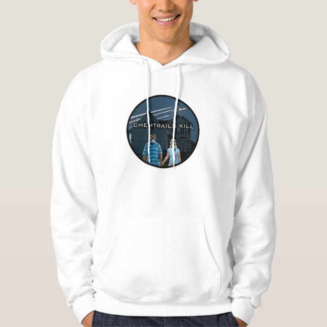 CHEMTRAILS TÖTUNG HOODIE (Vorderseite)