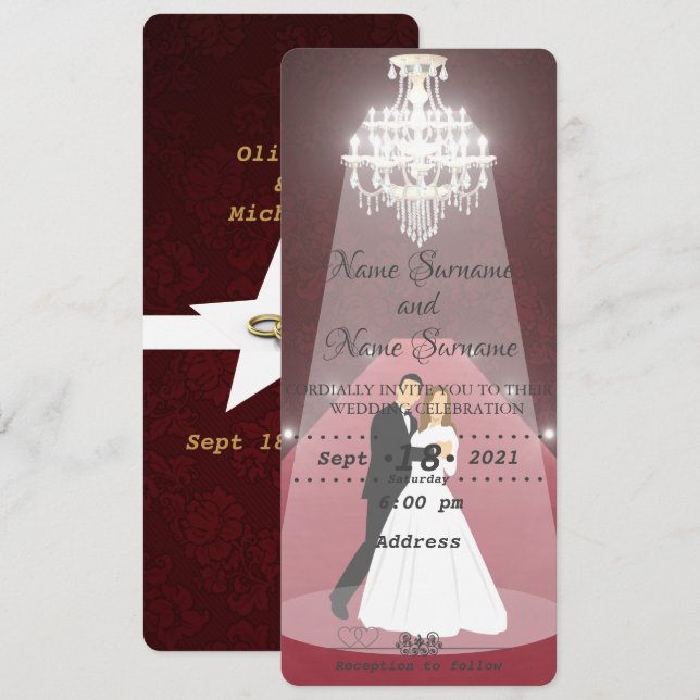 Chendelier Einladung (Vorne/Hinten)