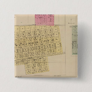 Cheney, Andale, Mulvane und Mailand, Kansas Button