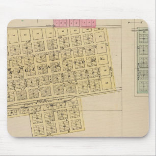 Cheney, Andale, Mulvane und Mailand, Kansas Mousepad