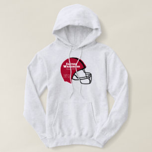 Cheney Washington WA Football Helmet Hoodie