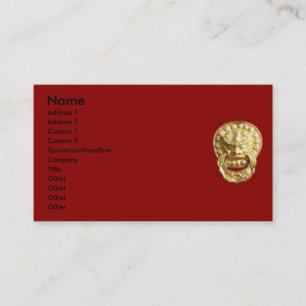 Cheng Men Business Card #2 Visitenkarte
