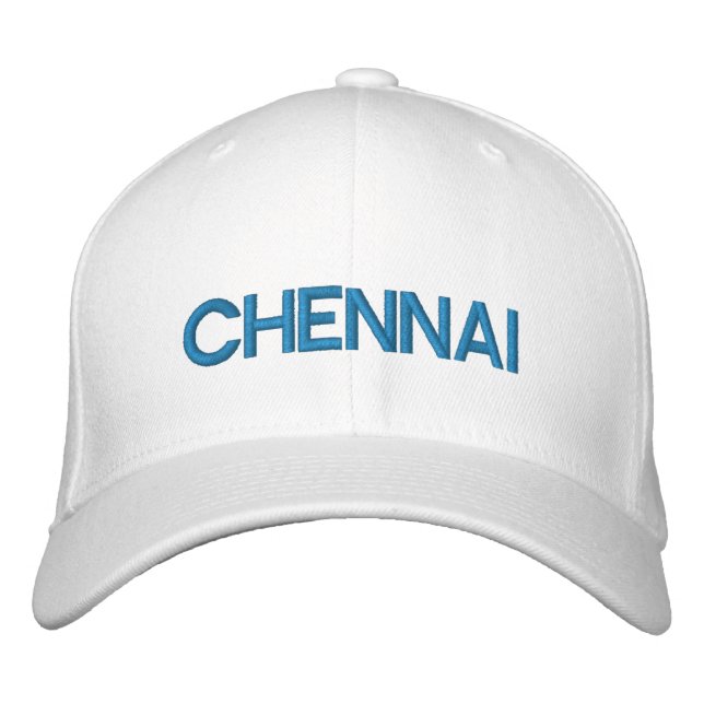 Chennai Cap Bestickte Kappe (Vorderseite)