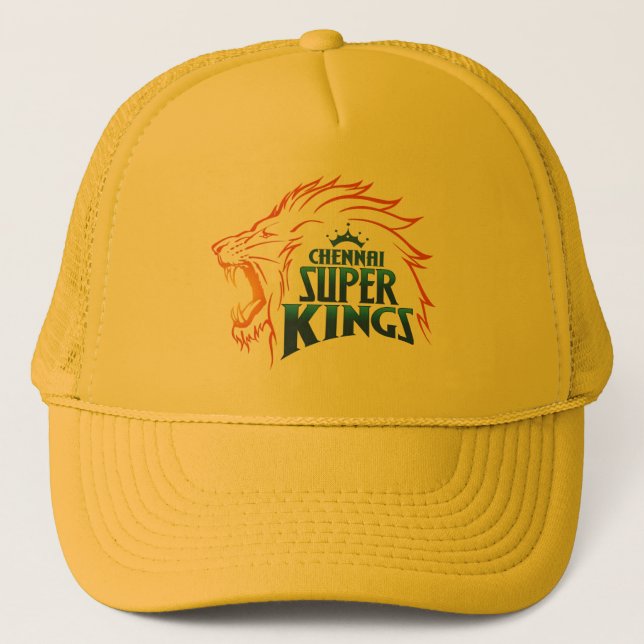 Chennai Super Kings 2025 Hat Truckerkappe (Vorderseite)
