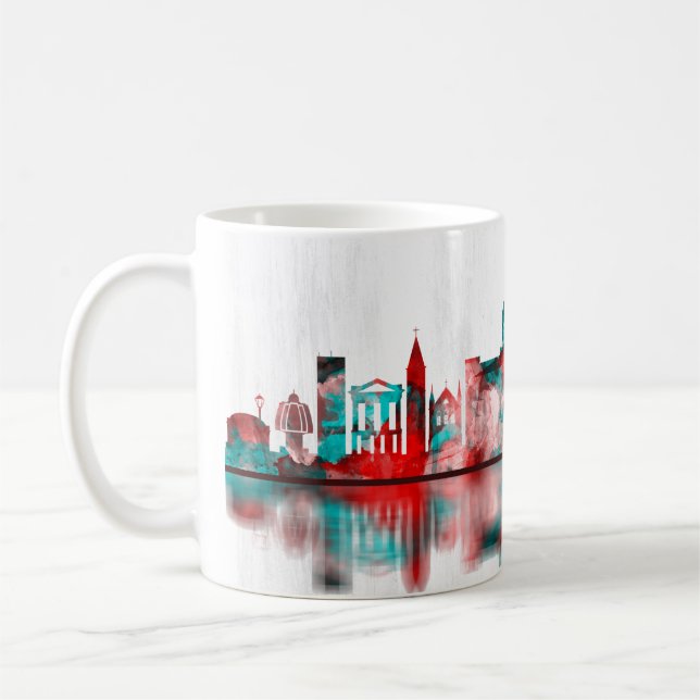 Chennai Tamil Nadu Skyline Kaffeetasse (Links)