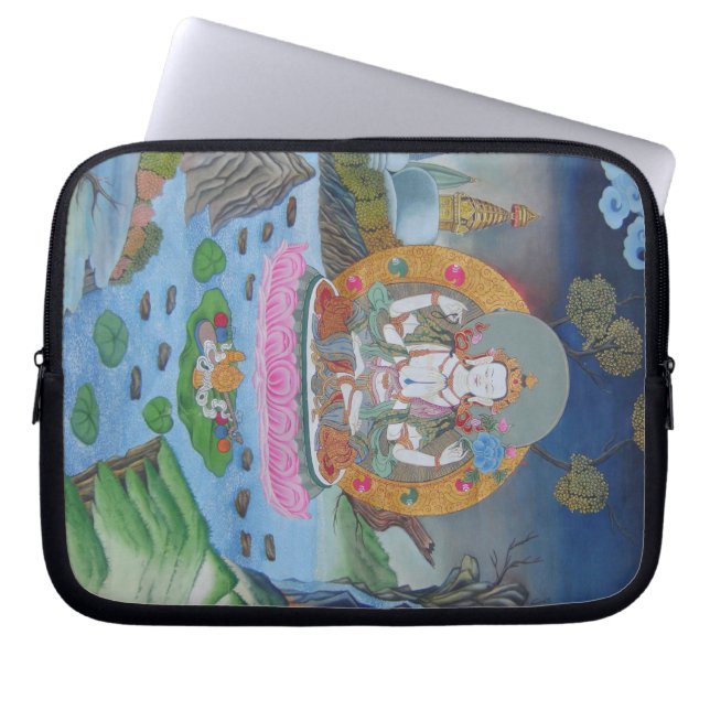 Chenrezig Laptop-Hülse Laptopschutzhülle (Vorderseite)