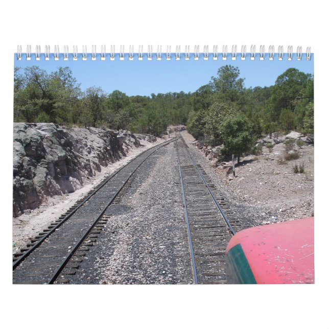 Chepe, kupferne Schlucht und Umgebung Kalender (Titelbild)