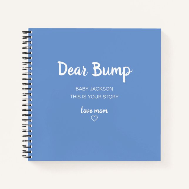 Cher Bump Keepsaké Journal de grossesse (Devant)