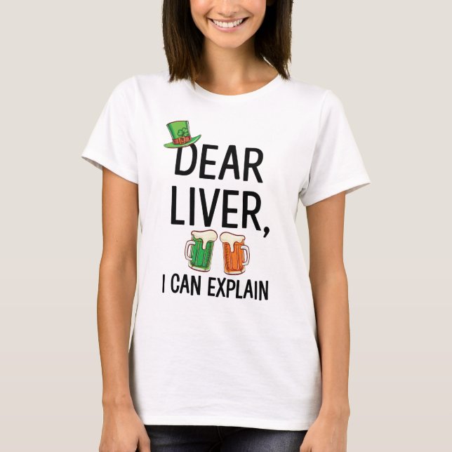 Cher foie je peux expliquer le T-shirt du jour de (Devant)