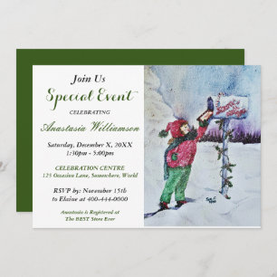 Cher INVITATION Père Noël PARTY