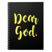 Cher journal de Dieu (noir/yel)