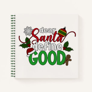Cher Père Noël définir bon Noël   CARNET