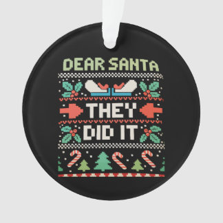 Cher Père Noël Ils l'ont fait Noël Vacances Sweat