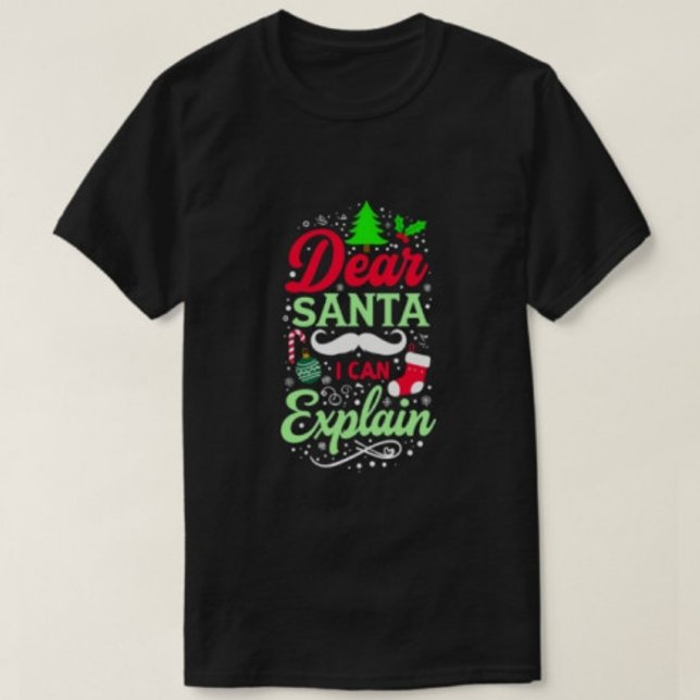 Cher Père Noël, je peux expliquer les t-shirts (Créateur téléchargé)