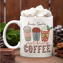 Cher Père Noël, viens d'apporter du café Mug de No