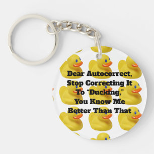 Cher Porte - clé Acrylique Autocorrect