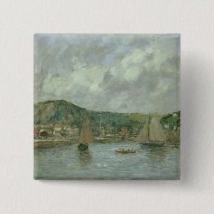 Cherbourg, 1883 (Öl auf Leinwand) Button