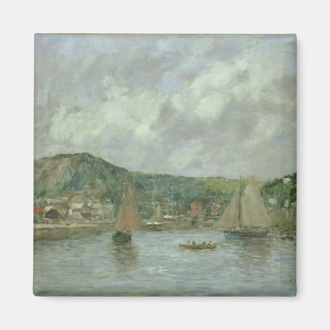 Cherbourg, 1883 (Öl auf Leinwand) Magnet (Vorne)