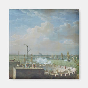 Cherbourg-Hafen, 1822 Magnet