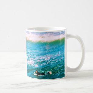 Cherchez une vague - 11 oz. Mug de surfer classiqu