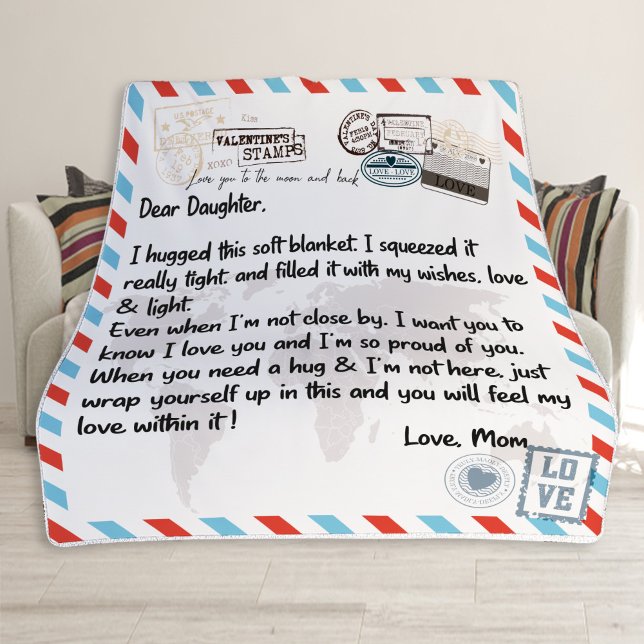 Chère couverture fille, cadeau pour fille (Créateur téléchargé)