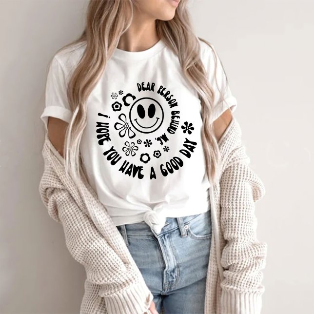 Chère Personne Derrière Moi Le T-Shirt Mondial (Créateur téléchargé)