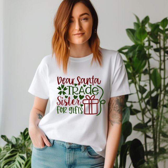 Chère Soeur de Commerce Père Noël pour T-shirt Cad (Créateur téléchargé)