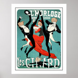Cheret Art Nouveau Poster : Les Girard